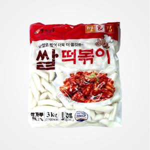 [별가식품] 쌀떡볶이 떡 3kg