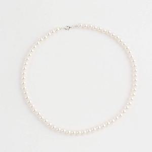 여자 담수 베이직 6mm 진주 네크리스 목걸이