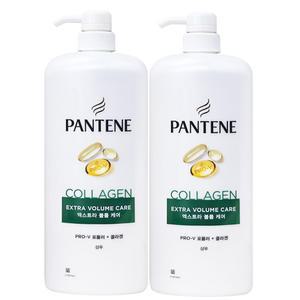 팬틴 샴푸 볼륨 1200ml 2개