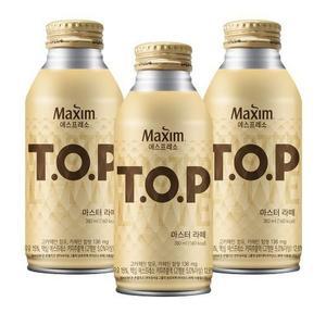 [기타]티오피 마스터라떼 380ml x 96캔 / TOP 캔커피