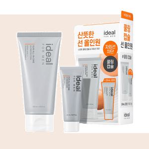 아이디얼포맨 선 올인원 120ml + 20ml SPF 50+ & PA++++ 자외선차단