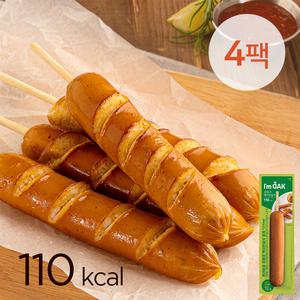 [아임닭] 닭가슴살 프랑크 멕시칸살사 꼬치 70g 4팩