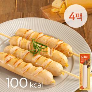 [아임닭] 닭가슴살 프랑크 트리플치즈 꼬치 70g 4팩