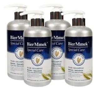 비어멕 독일산 맥주 효모 샴푸 500ml x 4개