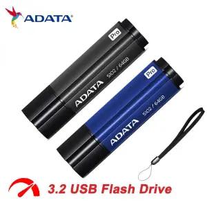 3.0 USB 메모리 3.2 드라이브 대용량 C타입 귀여운 ADATA S102 프로 플래시 256 기가 바이트 128 64 고속 5