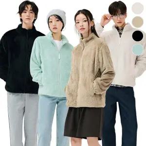 [체이스컬트] 공용 BASIC PUR 플리스 ZIP-UP JUMPER/4Color