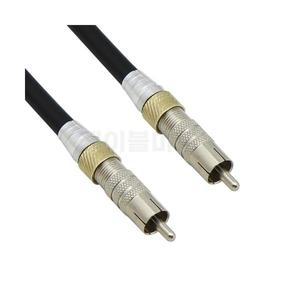 MACK D107 동축 RCA 코엑시얼 케이블 30cm 5C-HFBT 영상 음향 연결선