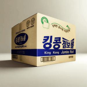 킹콩 M500 점보롤 2겹 16롤 대용량 업소용 두루마리 휴지