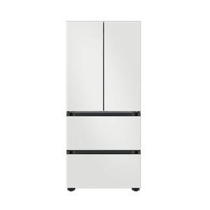 삼성전자 RQ42DB94J2AP01 BESPOKE AI 김치플러스 4도어 코타화이트 키친핏 420L AI 정온 모드 김치냉장고 VE