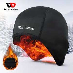 자전거 헬멧 어반 전기 전동 킥보드 고글 핼맷 WEST BIKING 겨울 사이클링 방수 모자 따뜻한 야외 스포츠
