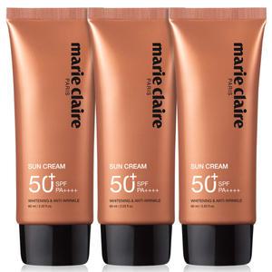 대용량 썬크림 3중기능 선크림 60mlX3개 SPF50+ PA++++