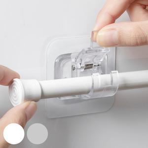 접착식 킷 커텐봉 커튼봉홀더 고정클립 압축봉 켓