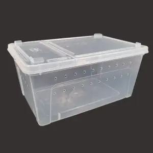 레오파드 크레스티드 대형 거북이 사육장 도마뱀 장수 (WFHZ1VH)