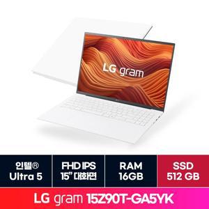 [LG] 그램 15인치 15Z90T-GA5YK / 512GB 교체 ON