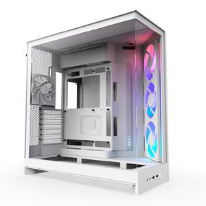 :NZXT H9 Flow V2 RGB 대원씨티에스 컴퓨터 PC 케이스 (화이트)
