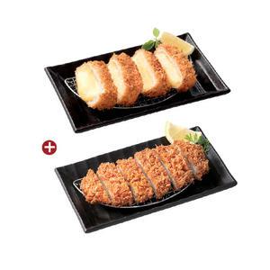 [사보텐] 더블업 모짜렐라 카츠 세트 + 오리지널 카츠(로스) 세트