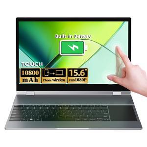 UPERFECT UDock X 15.6 Pro 무선 LapDock DeX 모니터 터치스크린 삼성 호환 OPPO 모터용 LG 호환 안드로이
