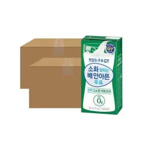 [맛있는우유] 맛있는우유GT 고소한 락토프리 멸균우유 180ml (총48입)