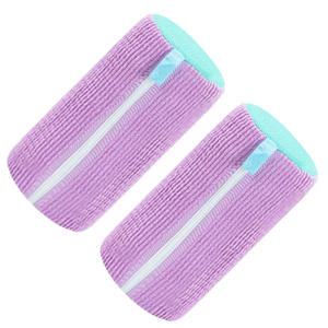 오코로 손상 방지 깔끔 세척 운동화 세탁망 퍼플 2개