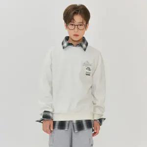 [오션스카이] 남아 드로잉 그래픽 맨투맨 티셔츠-EEJB5112B0A