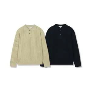 크로셰 카라 풀오버 2COLORS