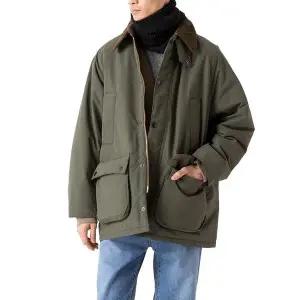 [바버][국내배송] 바버 비데일 패디드 남성 자켓 MCA1003 OL53