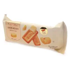 사브레 버터쿠키 80g (Butter)(1박 36개입) 26.08.02버터비스켓 클래식버터맛쿠키