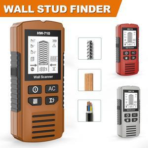 HW-710 6 in 1 다기능 벽 금속 탐지기 휴대용 네일 파인더