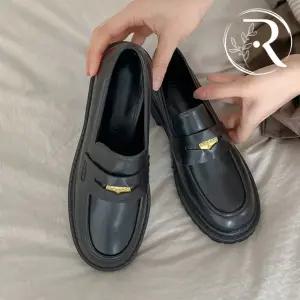 여성 가을 페니로퍼 키높이 4cm 단화구두
