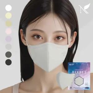 내추럴키스 다이아핏 KF80 새부리형 마스크 25매입 파우치형