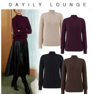 데일리라운지 모크넥 니트 1종