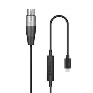 사라모닉 UTC-XLR C타입 스마트폰 오디오 인터페이스