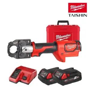 밀워키 M18 HCCT-202C 6톤 유압 케이블 압착기