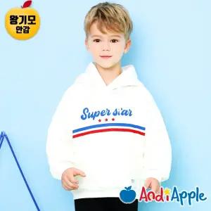 [앤디애플] 슈퍼스타왕기모후드티셔츠