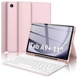 갤럭시 탭 A9 플러스/A9+ 5G 11인치 2023 모델(SM-X210/X216/X218)용 키보드 케이스 마그네틱 탈착식 무선