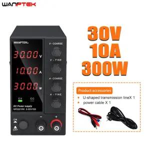 직류전원장치 Wanptek 가변 DC 실험실 전원 장치 30V 10A 60V 5A 전압 기 안정기 스위칭