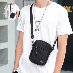 사각 미니 크로스백 소형가방 남여공용 휴대폰보관백