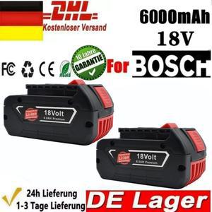 BOSCH  18V 6.0AH 리튬 이온 배터리 GBA AH 전문가용 GSR GSB BAT618 BAT609 (연료 포함)