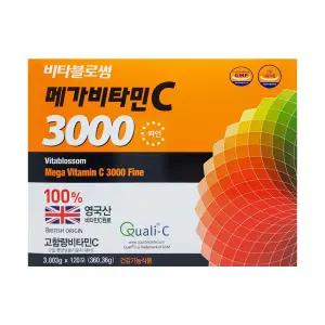 비타블로썸 메가비타민C 3000 파인 x 120포 1박스 (4개월분)/