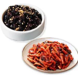 밥도둑 콩자반 1kg + 무말랭이 1kg 젓갈 반찬 무침