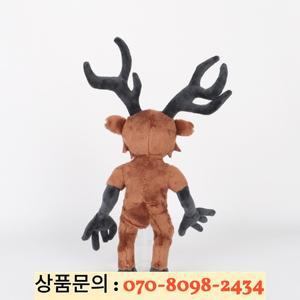 38cm 99 Aights 숲 속 사슴 봉제 인형 게임 주변기기 생일 크리스마스 할로윈 선물 장난감 어린이 장식용