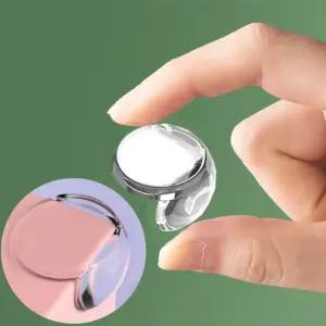 테이블 의자 모서리 찍힘 방지 원형 보호캡 10개 투명 안전모서리보호대