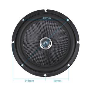 AIYIMA 6.5 인치 오디오 자동차 미드레인지베이스 스피커 홈 시어터 4 8 옴 60W 유리 섬유 총알 우퍼 DIY