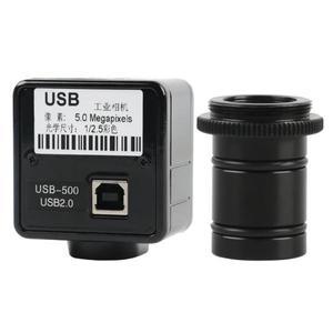 5MP Cmos USB 현미경 카메라 디지털 전자 접안 렌즈  드라이버 고해상도 고속 산업용