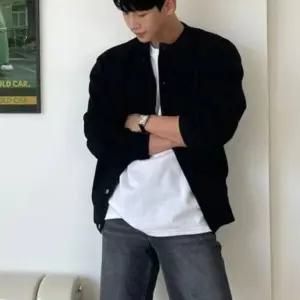 (무료배송) 베이직한 디자인 남자 심플 루즈핏 간절기 가디건