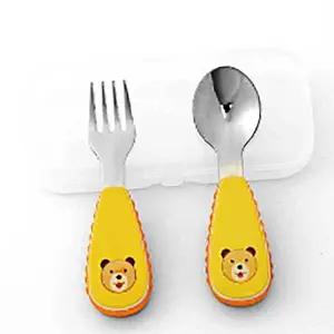 [골드스마일]유아용품 유아식기 세트 유아 수저 통 스텐 식기