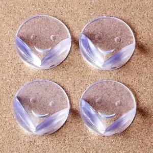 고품질 실리콘 모서리보호대 4P (투명색) (WDF1069)