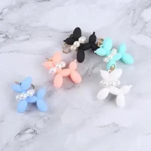 고품질 벌룬 강아지 에어팟 호환 키링 1P 캐릭터키링 강아지키링 (WDEFE9B)