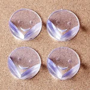 고품질 실리콘 모서리보호대 4P (투명색) (WDF1069)