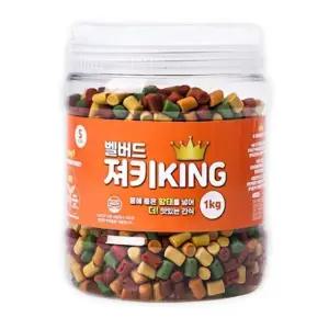 애완동물 간식 강아지 져키 1kg 벨버드 향과 맛으로 선택한 애견 (WFK89GN)